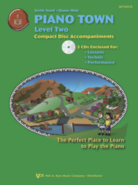 Piano Town - Compact Disc (CD) Accompaniments - Level 2