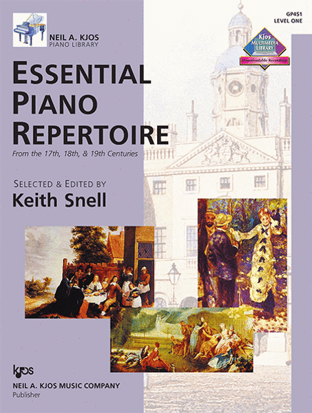 Snell - Essential Piano Repertoire from the 17th, 18th & 19th Centuries - Level 1
