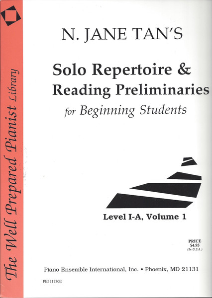 Tan - Solo Repertoire & Reading Preliminaries for Beginning Students - Level 1-A, Volume 1