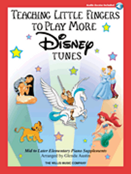 Thompson's Teaching Little Fingers to Play More: Disney Tunes (Book/CD Set)