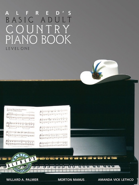 Alfred's Basic Adult Piano Course - Country Piano Book - Level 1