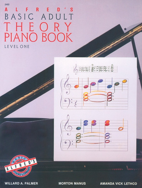 Alfred's Basic Adult Piano Course - Theory Piano Book - Level 1