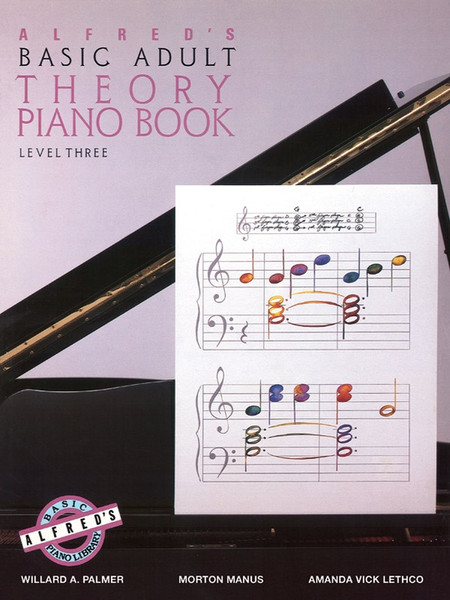 Alfred's Basic Adult Piano Course - Theory Piano Book - Level 3