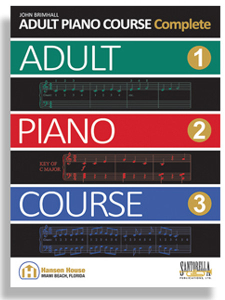 John Brimhall Adult Piano Course - Complete 1 (Book/CD Set)