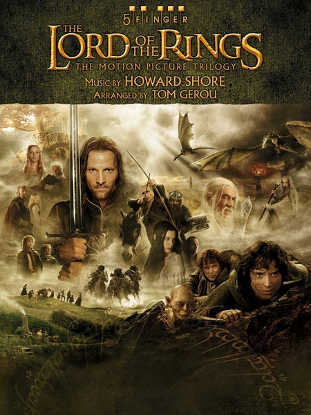 The Lord of the Rings Motion Picture Trilogy for 5-Finger Piano