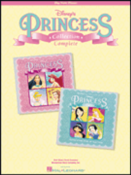 Disney Princess Collection Complete in Big-Note Piano