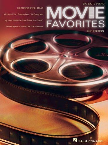 Movie Favorites 2nd Edition in Big-Note Piano