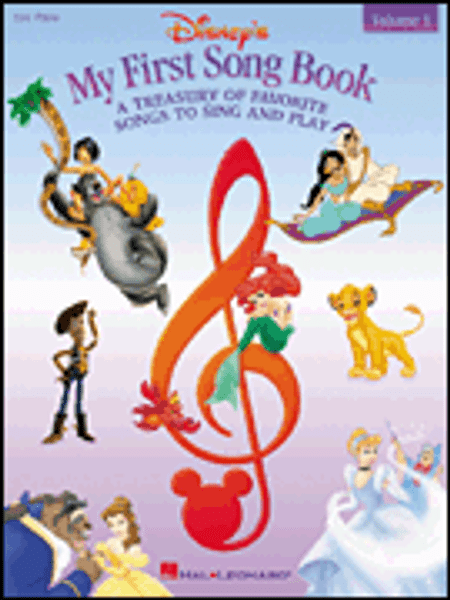 Disney's My First Songbook: Volume 1 for Easy Piano