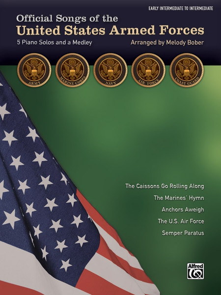 Official Songs of the United States Armed Forces for Easy Piano