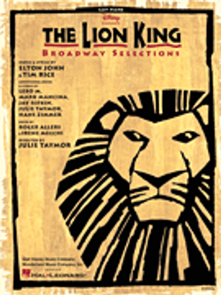 The Lion King: The Broadway Musical for Easy Piano