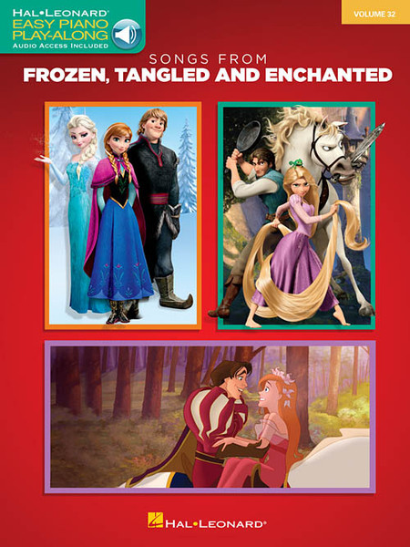 Hal Leonard Easy Piano CD Play-Along Volume 32: Songs from Frozen, Tangled & Enchanted (with Audio Access)