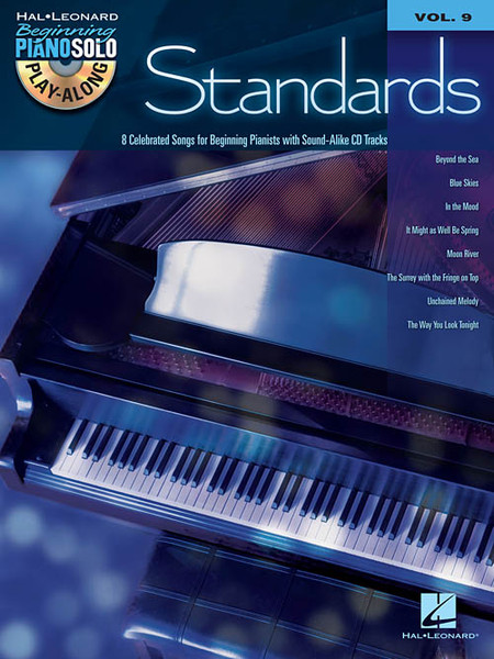 Hal Leonard Beginning Piano Solo Play-Along Volume 9 - Standards (Book/CD Set)