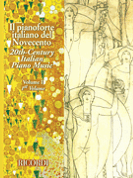 20th-Century Italian Piano Music Volume 1 for Intermediate to Advanced Piano