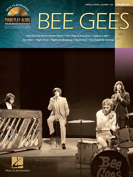 Hal Leonard Piano Play-Along Volume 105 - Bee Gees (Book/CD Set) for Piano / Vocal / Guitar