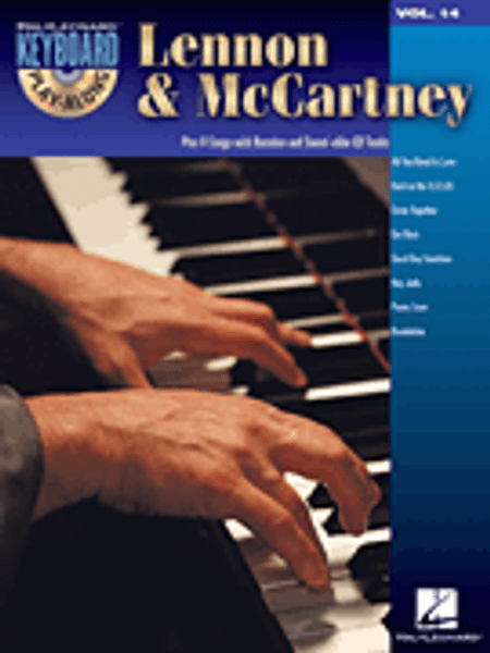 Hal Leonard Keyboard Play-Along Volume 14 - Lennon & McCartney (Book/CD Set) for Intermediate to Advanced Piano/Keyboard
