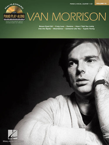 Hal Leonard Piano Play-Along Volume 72 - Van Morrison (Book/Audio Access Included) for Piano / Vocal / Guitar