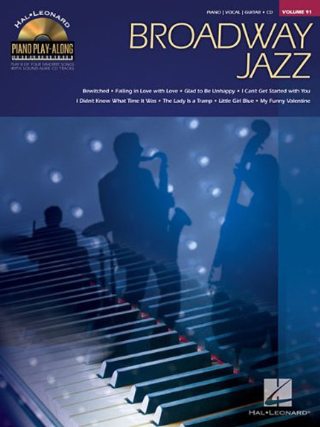 Hal Leonard Piano Play-Along Volume 91 - Broadway Jazz (Book/CD Set) for Piano / Vocal / Guitar