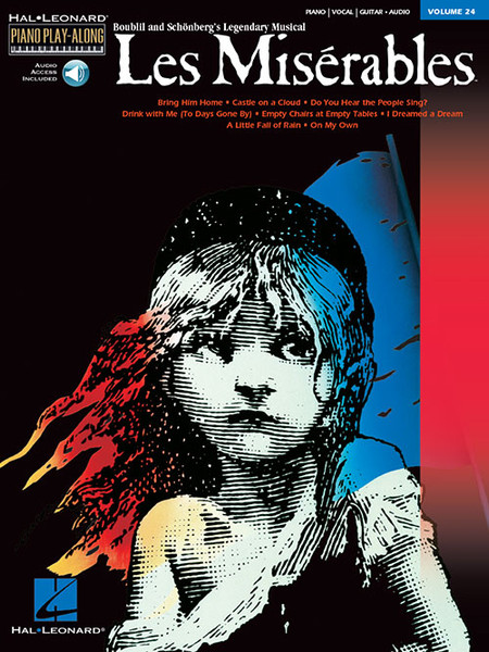Hal Leonard Piano Play-Along Volume 24 - Les Misérables (with Audio Access) for Piano / Vocal / Guitar