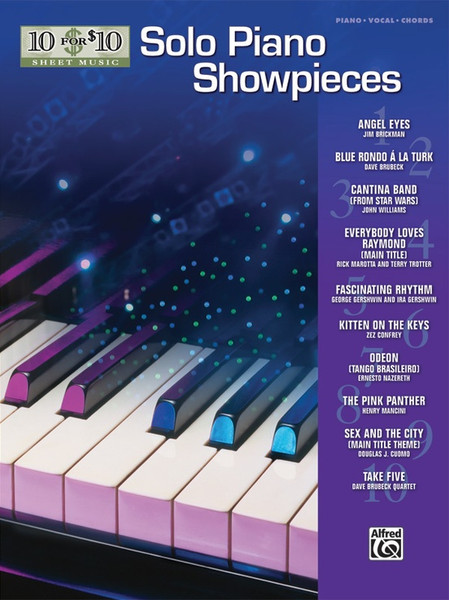 10 for 10 Sheet Music: Solo Piano Showpieces for Intermediate to Advanced Piano