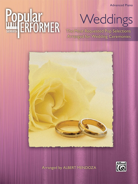 Popular Performer Series: Weddings for Advanced Piano