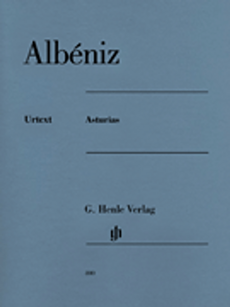 Albéniz - Asturias (Urtext) Single Sheet for Intermediate to Advanced Piano