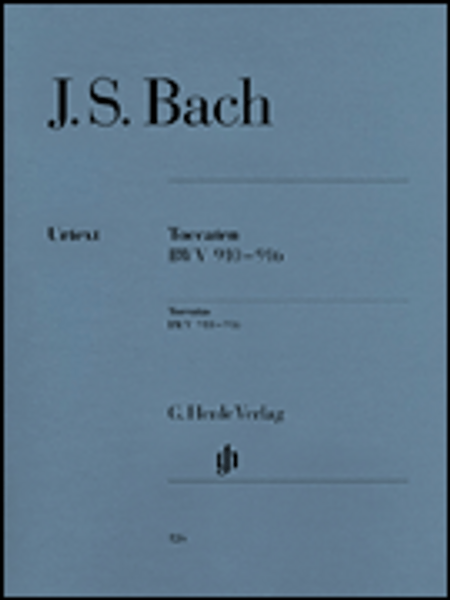 J.S. Bach - Toccatas (Urtext) for Intermediate to Advanced Piano