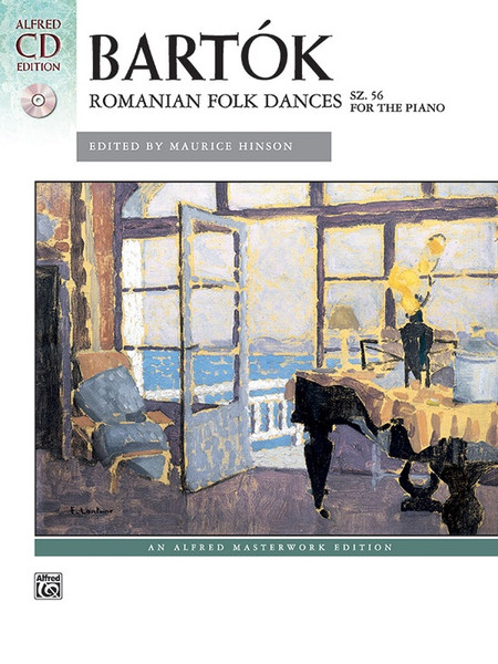 Bartók - Romanian Folk Dances, Sz. 56 (Book/CD Set) for Intermediate to Advanced Piano