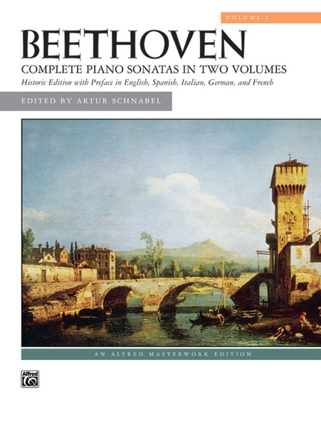 Beethoven - Complete Piano Sonatas in Two Volumes, Volume 1 for Intermediate to Advanced Piano