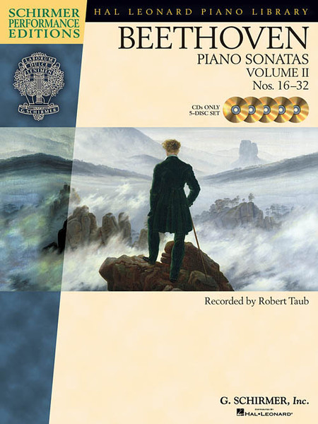 Beethoven - Piano Sonatas, Volume 2: Nos. 16-321 CDs ONLY 5-DISC SET (Schirmer Performance Editions) for Intermediate to Advanced Piano