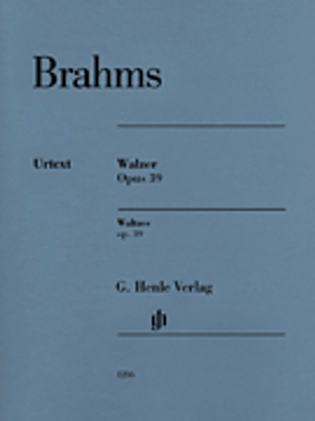 Brahms - Waltzes Op. 39 (Urtext) for Intermediate to Advanced Piano