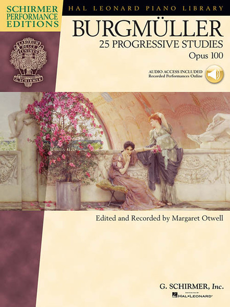 Burgmüller - 25 Progressive Studies, Opus 100: Schirmer Performance Editions (Book/CD Set) for Intermediate to Advanced Piano