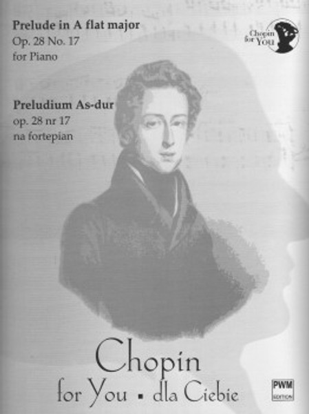 Chopin - Prelude in A Flat Major Op. 28, No. 17 Single Sheet (PWM) for Intermediate to Advanced Piano