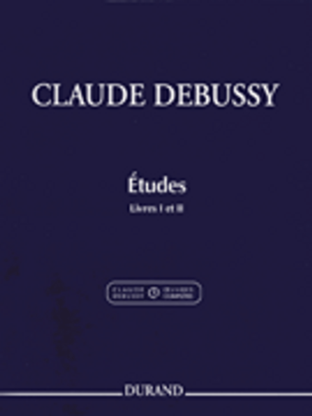 Debussy - Études, Books 1 & 2 (Durand) for Intermediate to Advanced Piano
