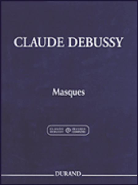 Debussy - Masques Single Sheet for Intermediate to Advanced Piano
