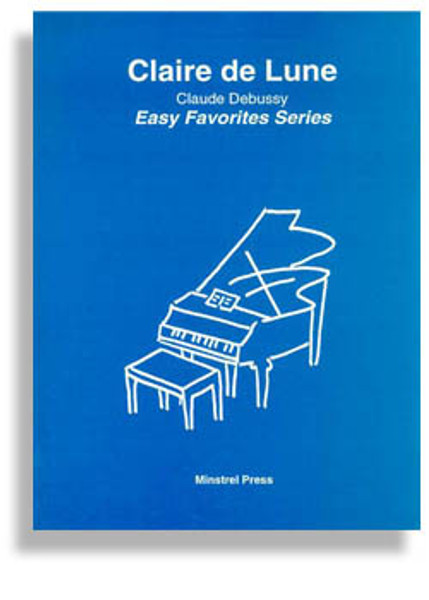 Debussy - Clair de Lune Single Sheet (Easy Favorite Series) for Easy Piano