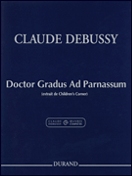 Debussy - Doctor Gradus ad Parnassum Single Sheet (Durand) for Intermediate to Advanced Piano