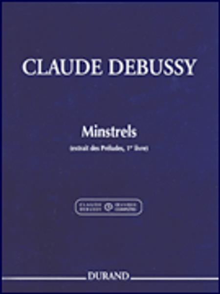 Debussy - Minstrels from Préludes 1 Single Sheet (Durand) for Intermediate to Advanced Piano