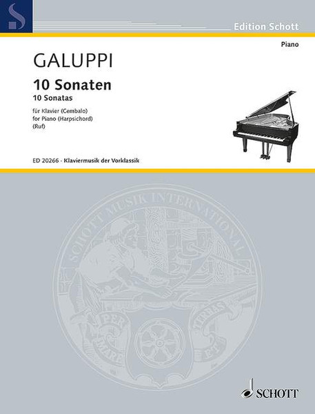 Galuppi - 10 Sonatas for Intermediate to Advanced Piano