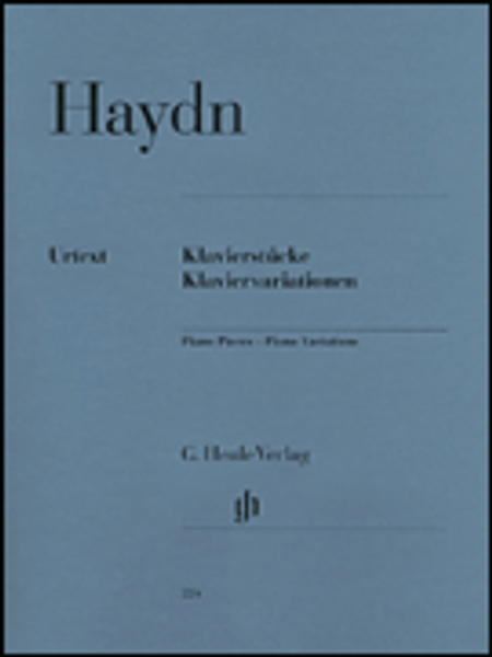Haydn - Piano Pieces - Piano Variations (Urtext) - Intermediate to Advanced Piano