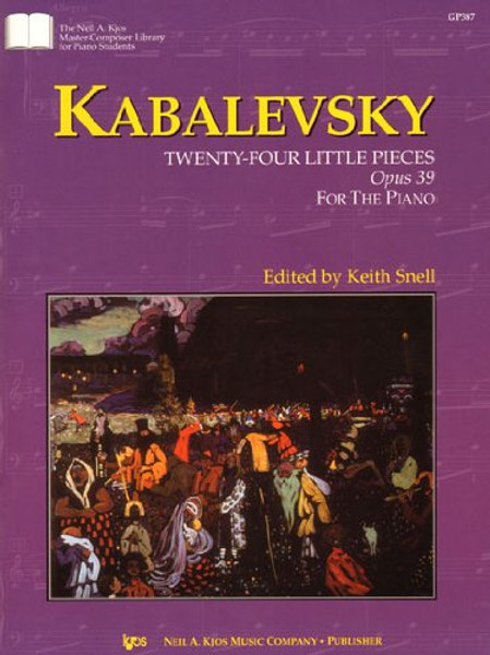 Kabalevsky - Twenty-Four Little Pieces, Opus 39 for Easy Piano