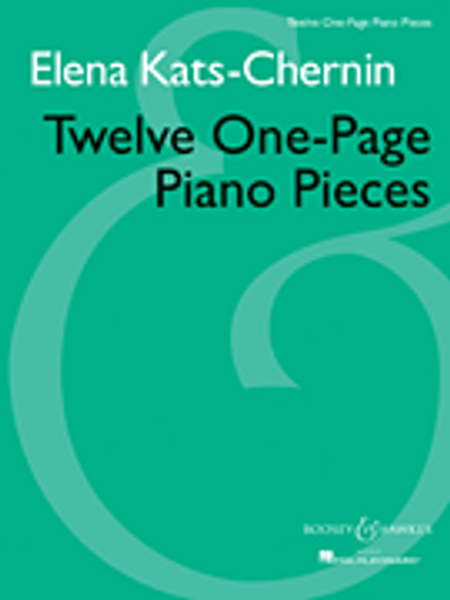 Kats-Chernin - Twelve One-Page Piano Pieces for Easy Piano