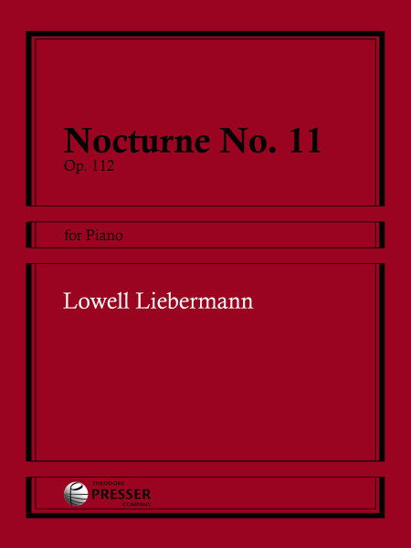 Liebermann - Nocturne No.11, Op. 112 Single Sheet for Intermediate to Advanced Piano