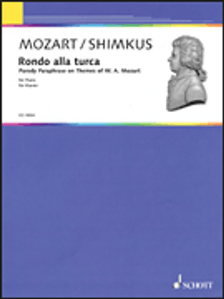 Mozart - Rondo Alla Turca Single Sheet (Edition Schott) for Intermediate to Advanced Piano