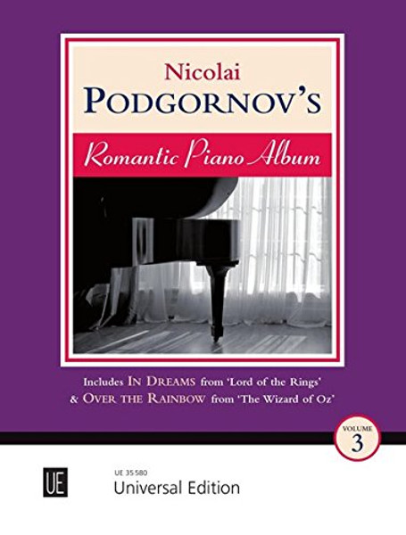 Nicolai Podgornov's Romantic Piano Album Volume 3 for Intermediate to Advanced Piano