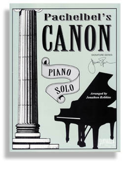 Pachelbel's Canon Single Sheet (Santorella Signature Series) for Intermediate Piano Solo