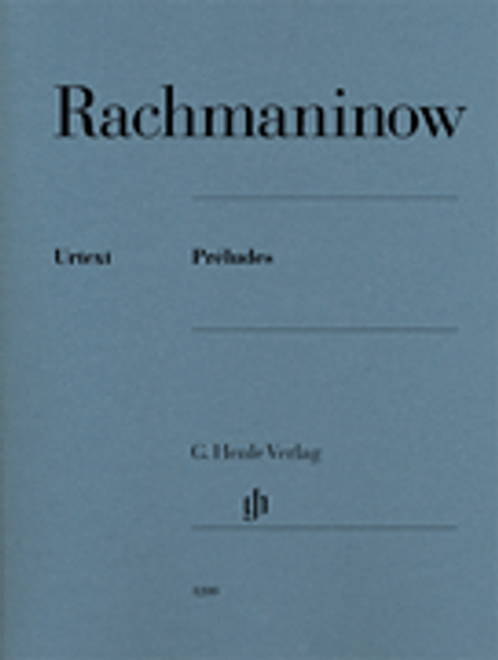 Rachmaninoff - 24 Préludes (Urtext) for Intermediate to Advanced Piano