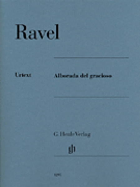 Ravel - Alborada del Gracioso Single Sheet (Urtext) for Intermediate to Advanced Piano