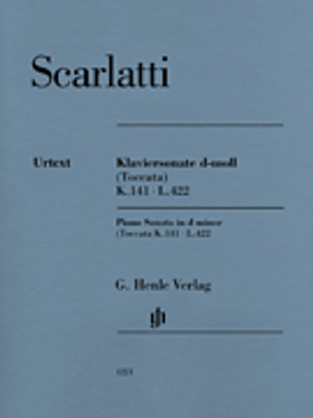 Scarlatti - Piano Sonata in C Major, K.159 - L.104 Single Sheet (Urtext) for Intermediate to Advanced Piano