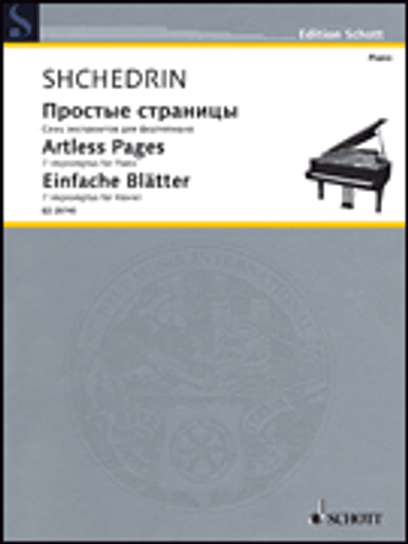 Shchedrin - Artless Pages: 7 Impromptus for Intermediate to Advanced Piano