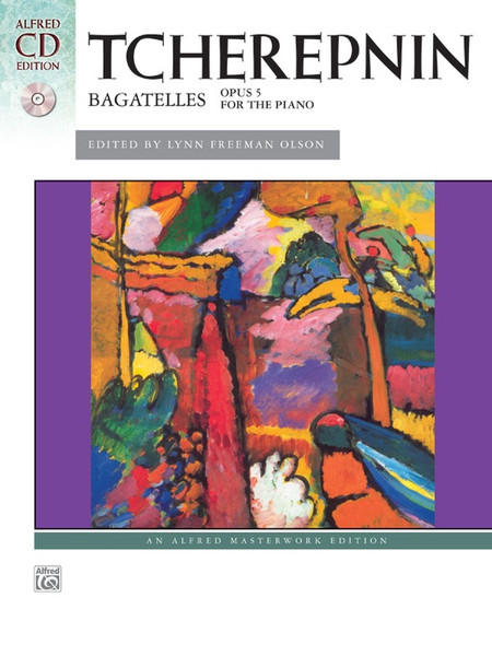 Tcherepnin - Bagatelles, Opus 5 - Alfred Masterwork Edition (Book/CD Set) for Intermediate to Advanced Piano